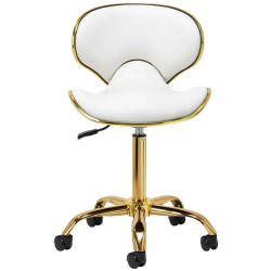 Табурет для салона красоты Gabbiano Q-4599G 150180 (White) Thumb