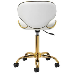 Табурет для салона красоты Gabbiano Q-4599G 150180 (White) Thumb