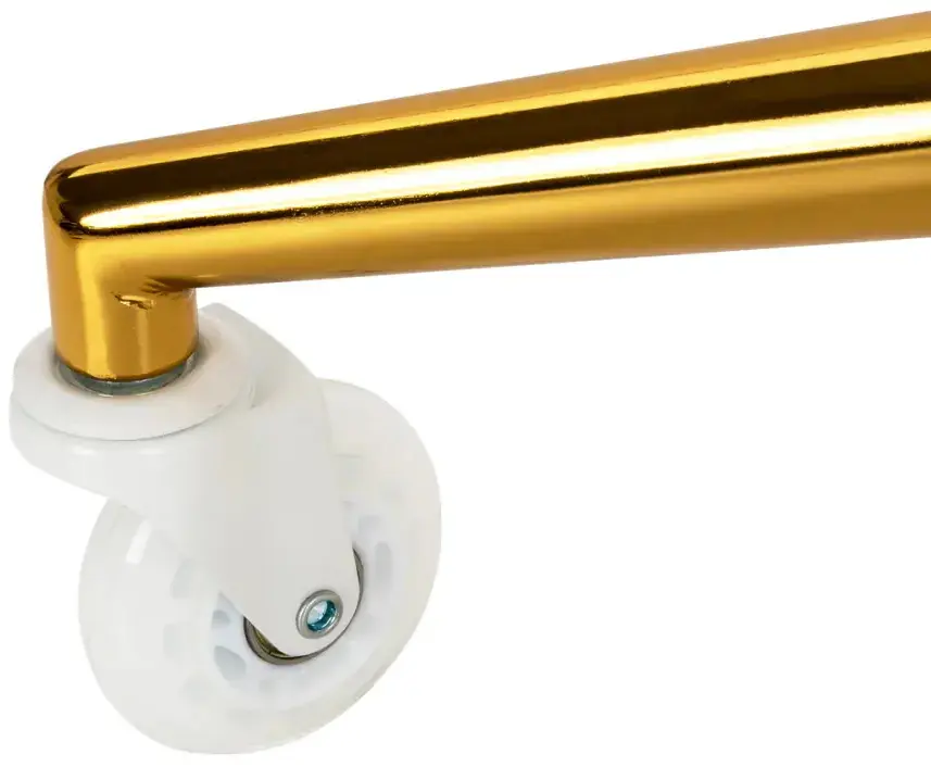 Табурет парикмахерский Gabbiano D054G 155264 (White/Gold) - 7