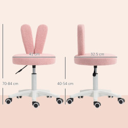 Табурет для салона красоты Homcom 921-875V00PK (Pink) Thumb