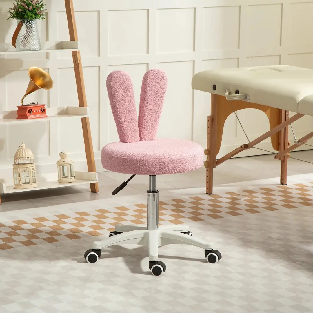 Табурет для салона красоты Homcom 921-875V00PK (Pink)