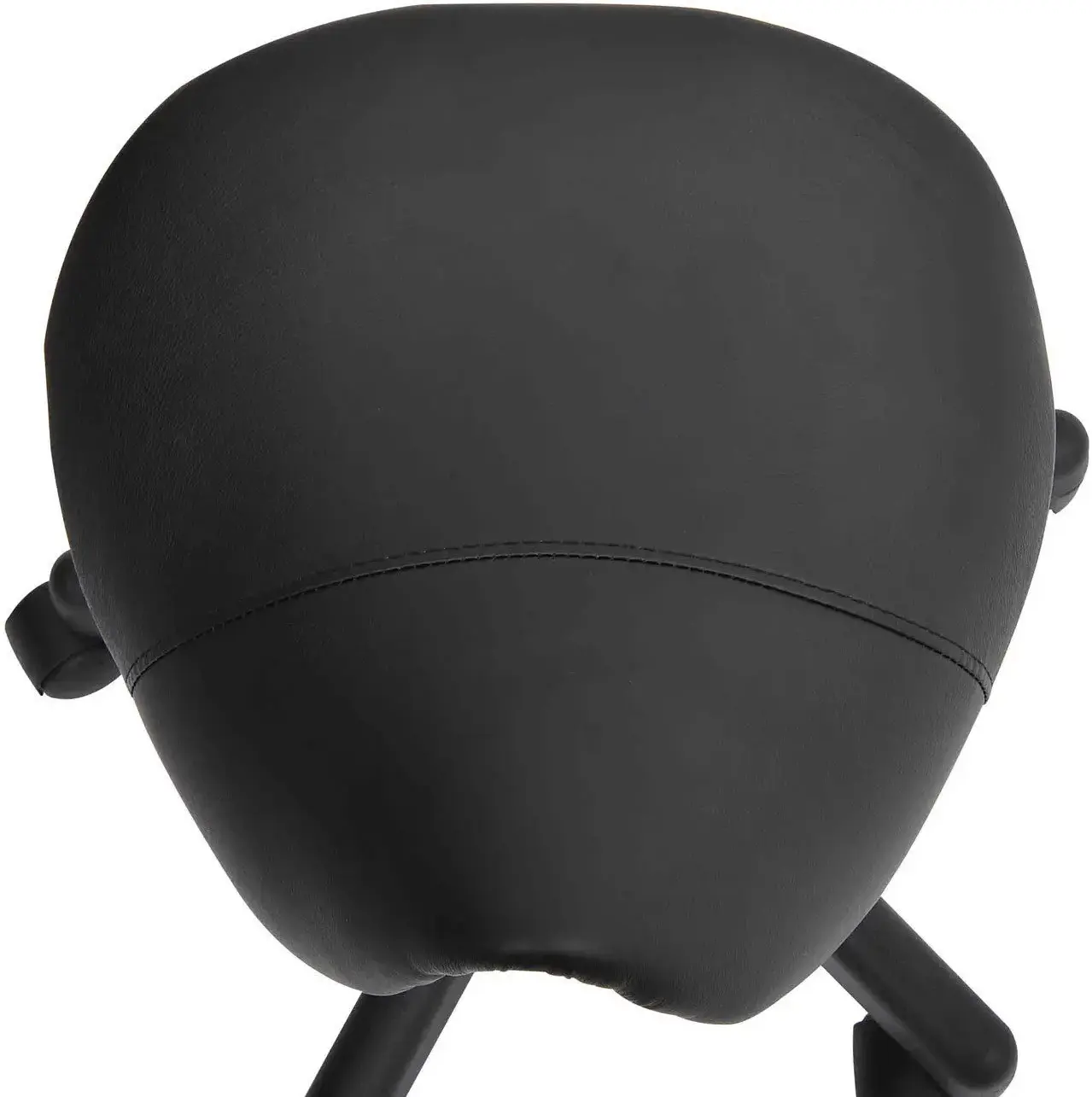 Табурет-седло для салона красоты Homcom 71-0016 (Black/Silver) - 5