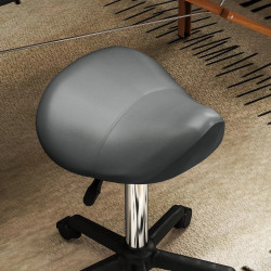 Табурет-седло Homcom 503-021V00GY (Grey) Thumb