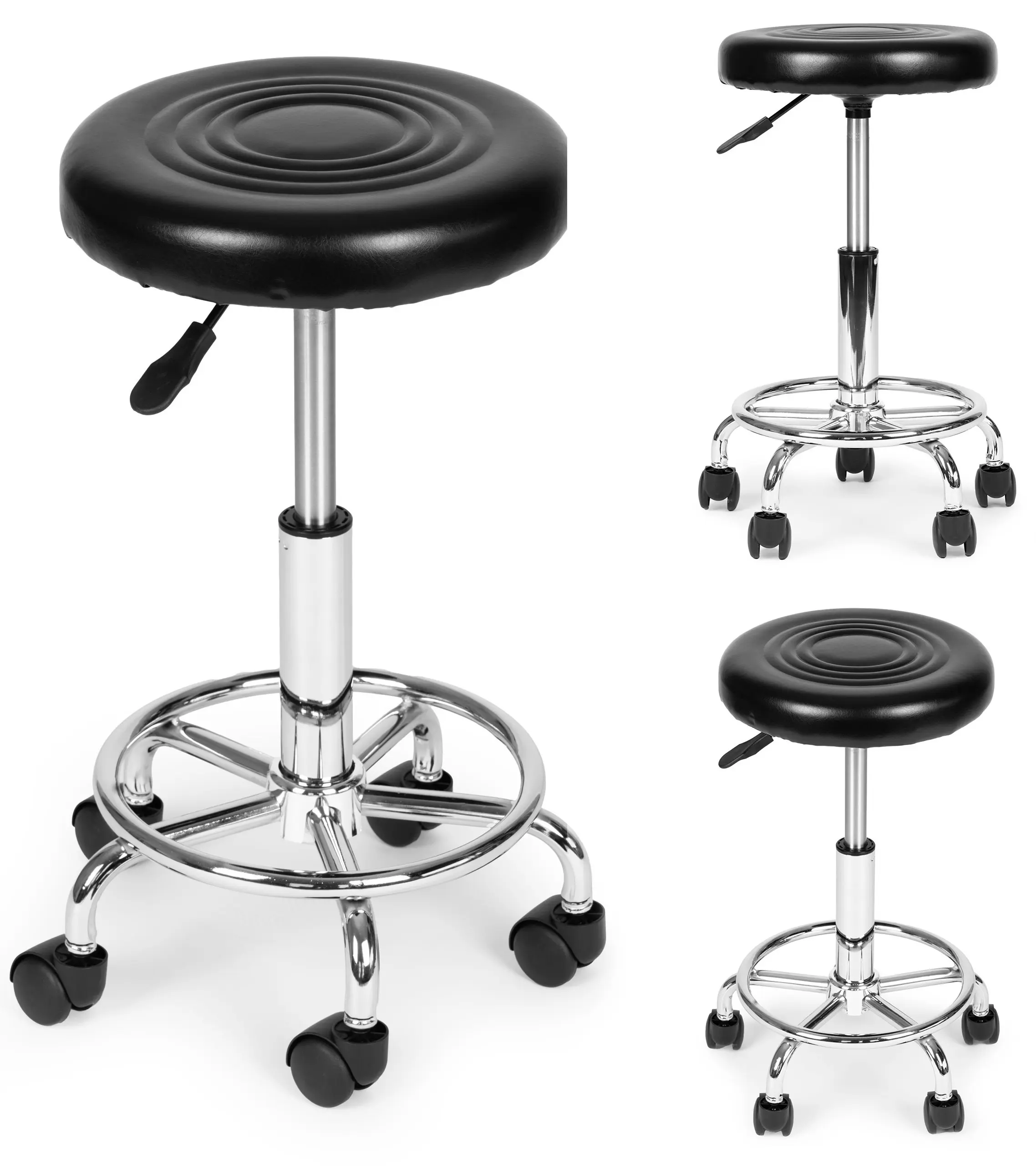 Табурет для салона красоты Modern Home BC007-2-BC (Black) - 5