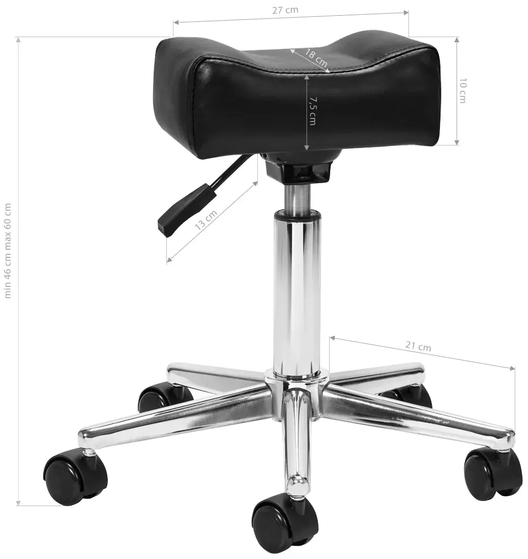 Suport pentru picioare pentru pedichiura Sillon Bell 149498 (Black)