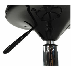 Tabureta de coafor Tempo Kondela Mabel 4 NEW (Black/Chrome) Thumb