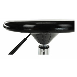 Tabureta de coafor Tempo Kondela Mabel 4 NEW (Black/Chrome) Thumb