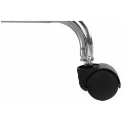 Tabureta de coafor Tempo Kondela Mabel 4 NEW (Black/Chrome) Thumb