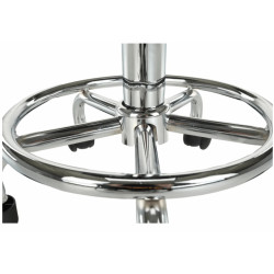 Tabureta de coafor Tempo Kondela Mabel 4 NEW (Black/Chrome) Thumb