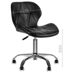 Стул косметологический Activeshop QS-06 (Black) Thumb