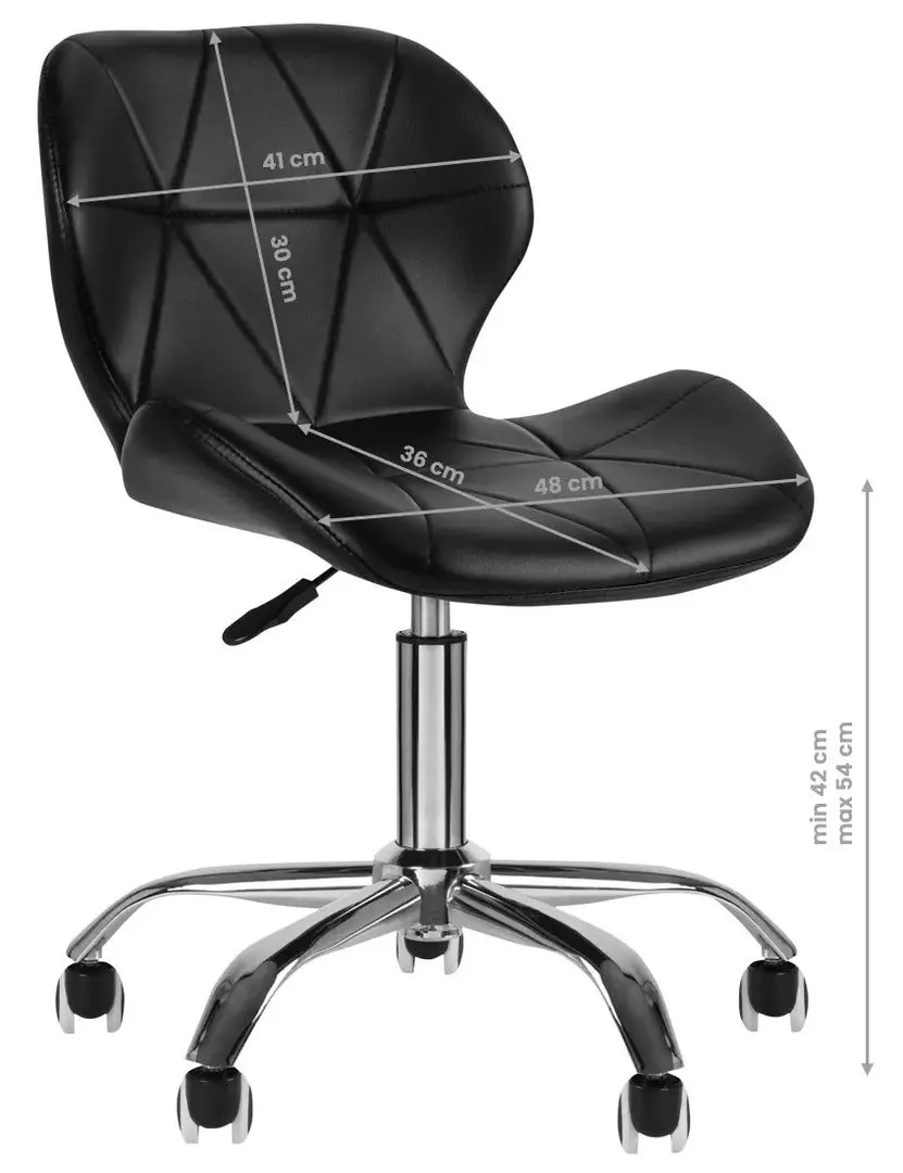 Стул косметологический Activeshop QS-06 (Black)