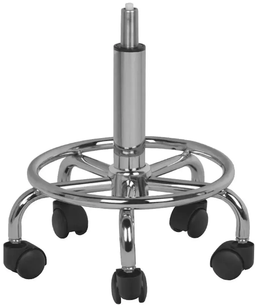 Taburet pentru salon de infrumusetare Activeshop 6001 (White)