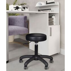 Taburet pentru salon de infrumusetare Activeshop AM-303-2 (Black)