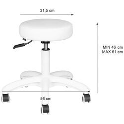 Taburet pentru salon de infrumusetare Activeshop AM-303-2 (Black) Thumb