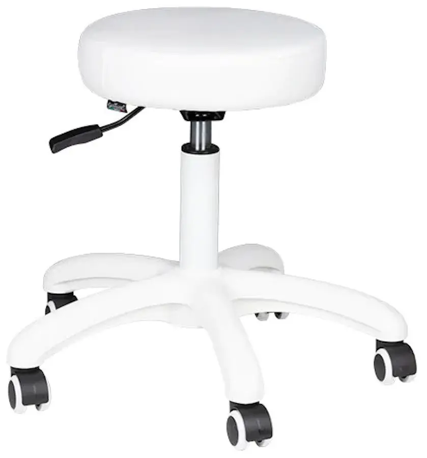 Taburet pentru salon de infrumusetare Activeshop AM-303-2 (White)