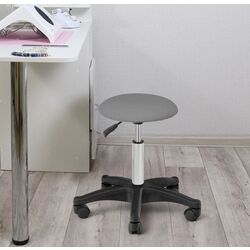 Taburet pentru salon de infrumusetare Activeshop AM-312 (Grey)