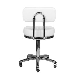 Taburet pentru salon de infrumusetare Activeshop AM-877 131986 (White) Thumb