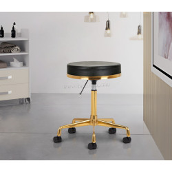 Табурет для салона красоты Activeshop H4 140257 (Black/Gold)