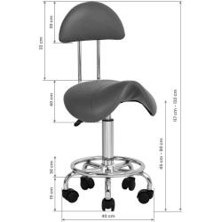 Taburet tip sa Activeshop 6001 140918 (Grey) Thumb