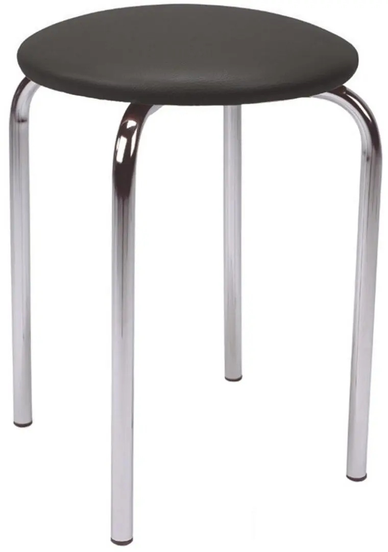 Табурет DP Chico Chrome (Black)