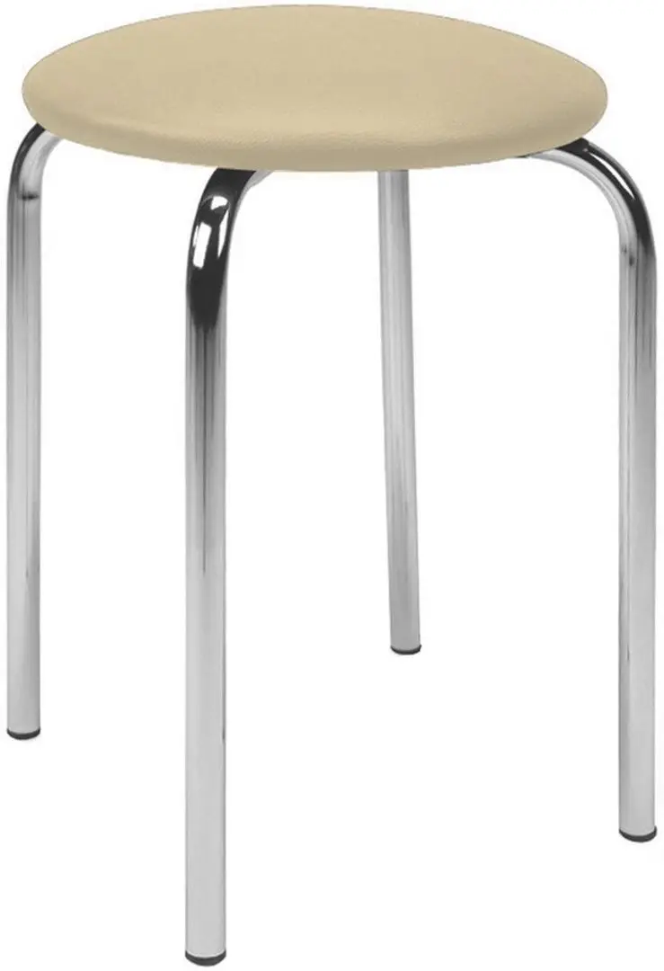 Taburet DP Chico (Beige/Chrome)