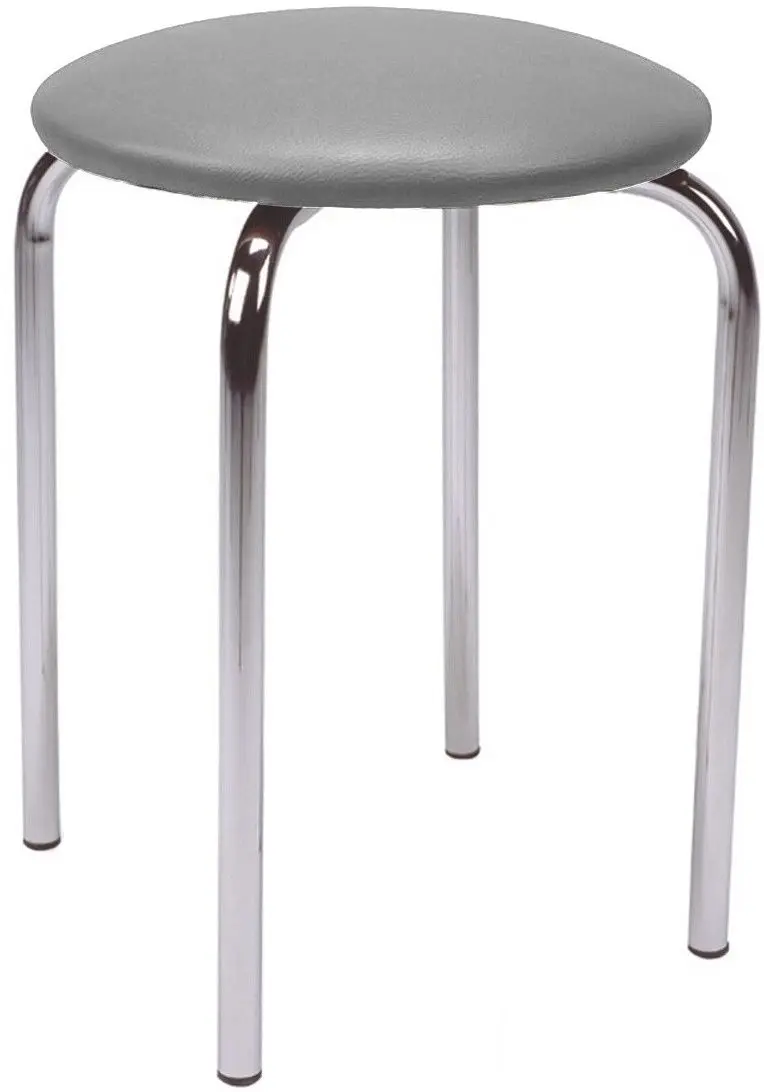 Табурет DP Chico V-2 (Gray/Chrome)