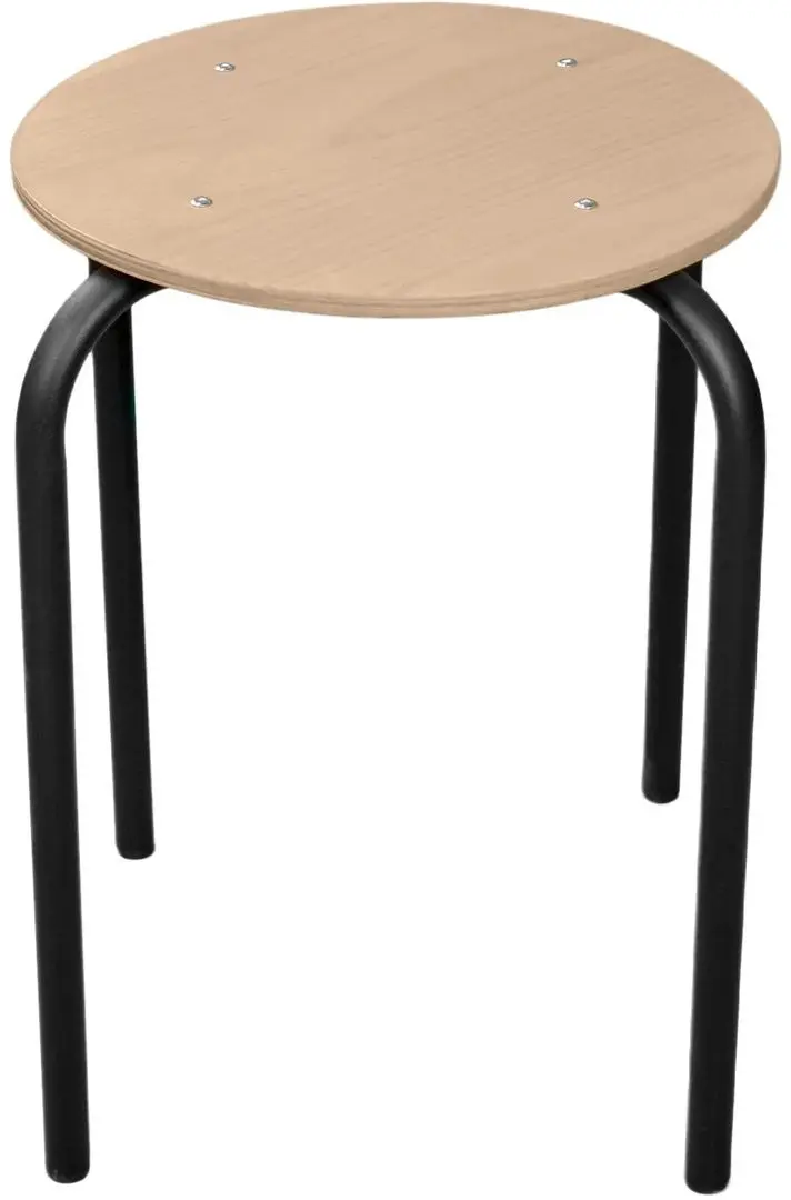 Taburet DP TMB (Black/Wood) - 2