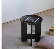 Taburet Fabrik Home 350 oval (Ash Black)