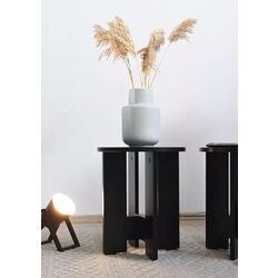 Taburet Fabrik Home 350 oval (Ash Black) Thumb