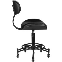 Taburet pentru salon de infrumusetare Gabbiano Florence 129237 (Black) Thumb