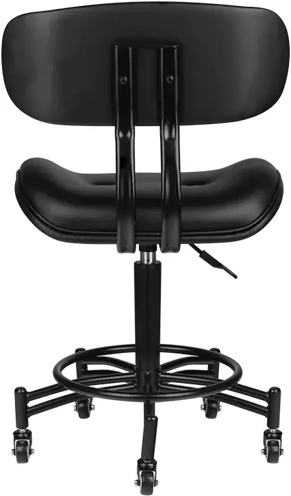 Taburet pentru salon de infrumusetare Gabbiano Florence 129237 (Black)