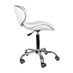 Taburet pentru salon de infrumusetare Gabbiano Q-4599 106672 (White) Thumb