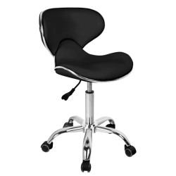 Taburet pentru salon de infrumusetare Gabbiano Q-4599 111138 (Black) Thumb