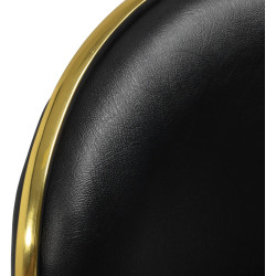 Табурет для салона красоты Gabbiano Q-4599G 150179 (Black/Gold) Thumb