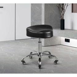 Taburet tip sa Gabbiano A450 123785 (Black/Silver)