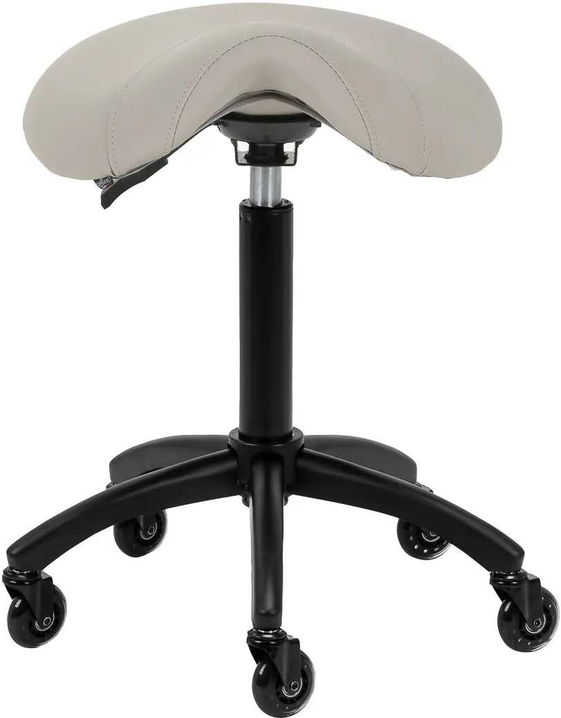 Табурет-седло Gabbiano D032 154217 (Greige/Black) - 2