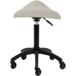 Табурет-седло Gabbiano D032 154217 (Greige/Black) Thumb