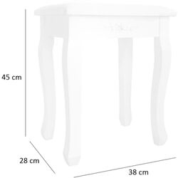 Taburet Chomik PHO8447 (White) Thumb