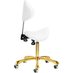 Taburet tip sa Giovanni 1004 147847 (White/Gold) Thumb