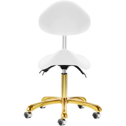 Taburet tip sa Giovanni 1004 147847 (White/Gold) Thumb