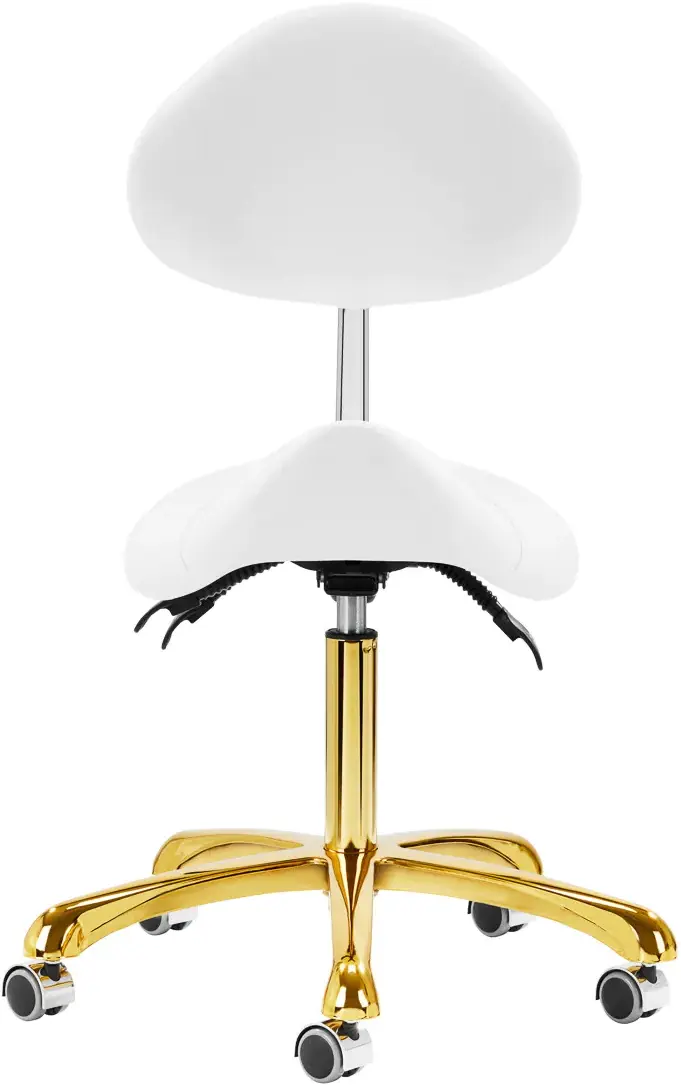 Taburet tip sa Giovanni 1004 147847 (White/Gold)