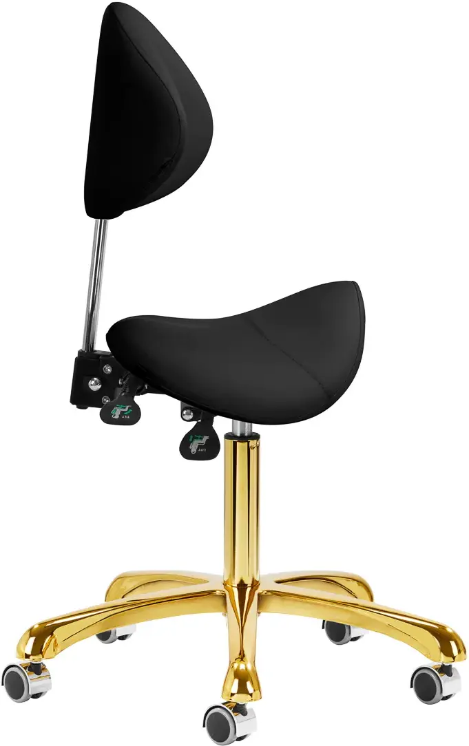 Taburet tip sa Giovanni 1004 147848 (Black/Gold)