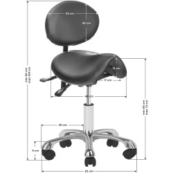 Taburet tip sa Giovanni 1025 111351 (Black) Thumb
