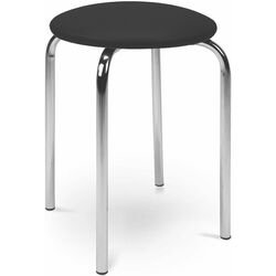 Taburet Halmar Chico V04 (Chrome/Black) Thumb