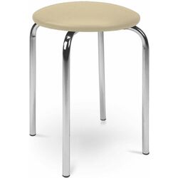 Табурет Halmar Chico V18 (Chrome/Cream) Thumb
