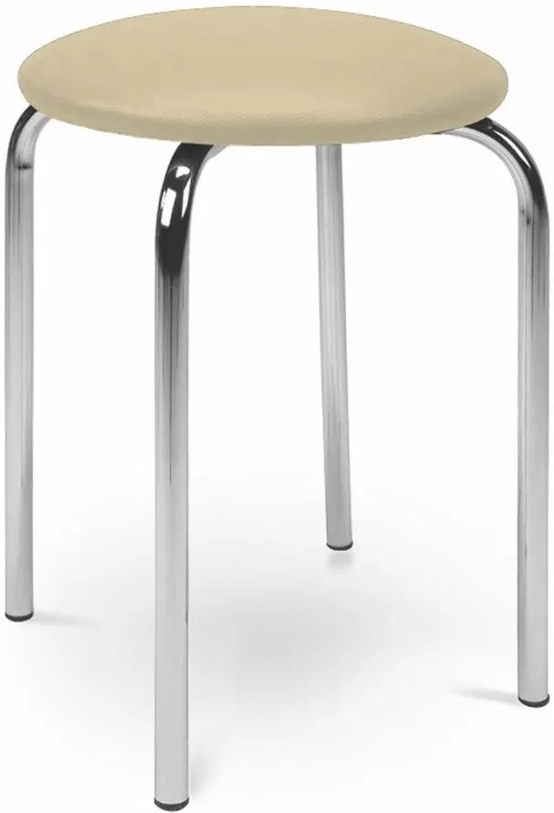 Табурет Halmar Chico V18 (Chrome/Cream)