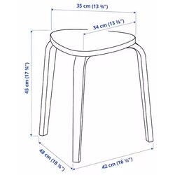 Набор табуретов Ikea Kyrre (Береза) Thumb