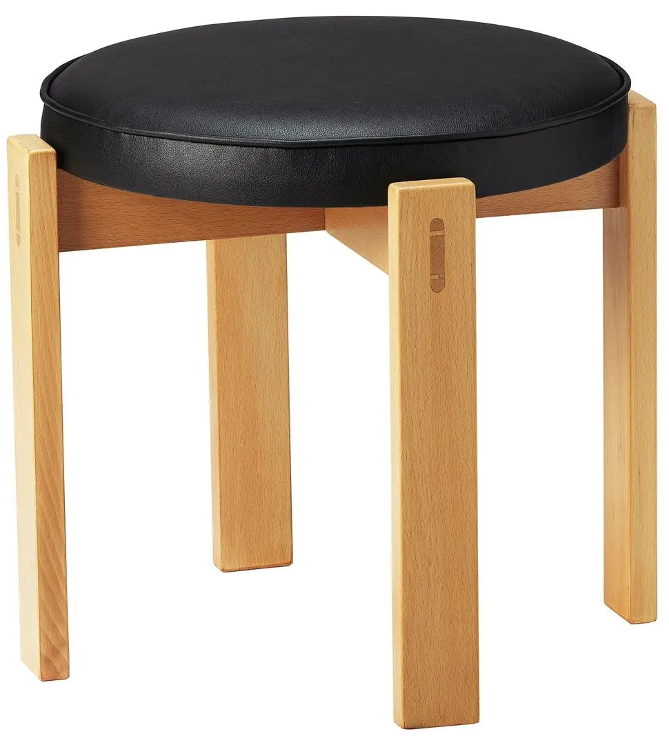 Taburet Ikea Holmsjo/Jonsbyn (Fag/Negru)