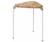 Taburet Ikea Juteboda (Natural/Alb)