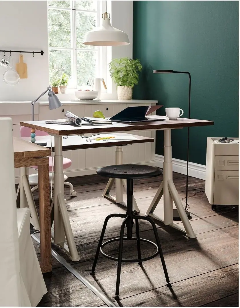 Taburet Ikea Kullaberg (Negru)